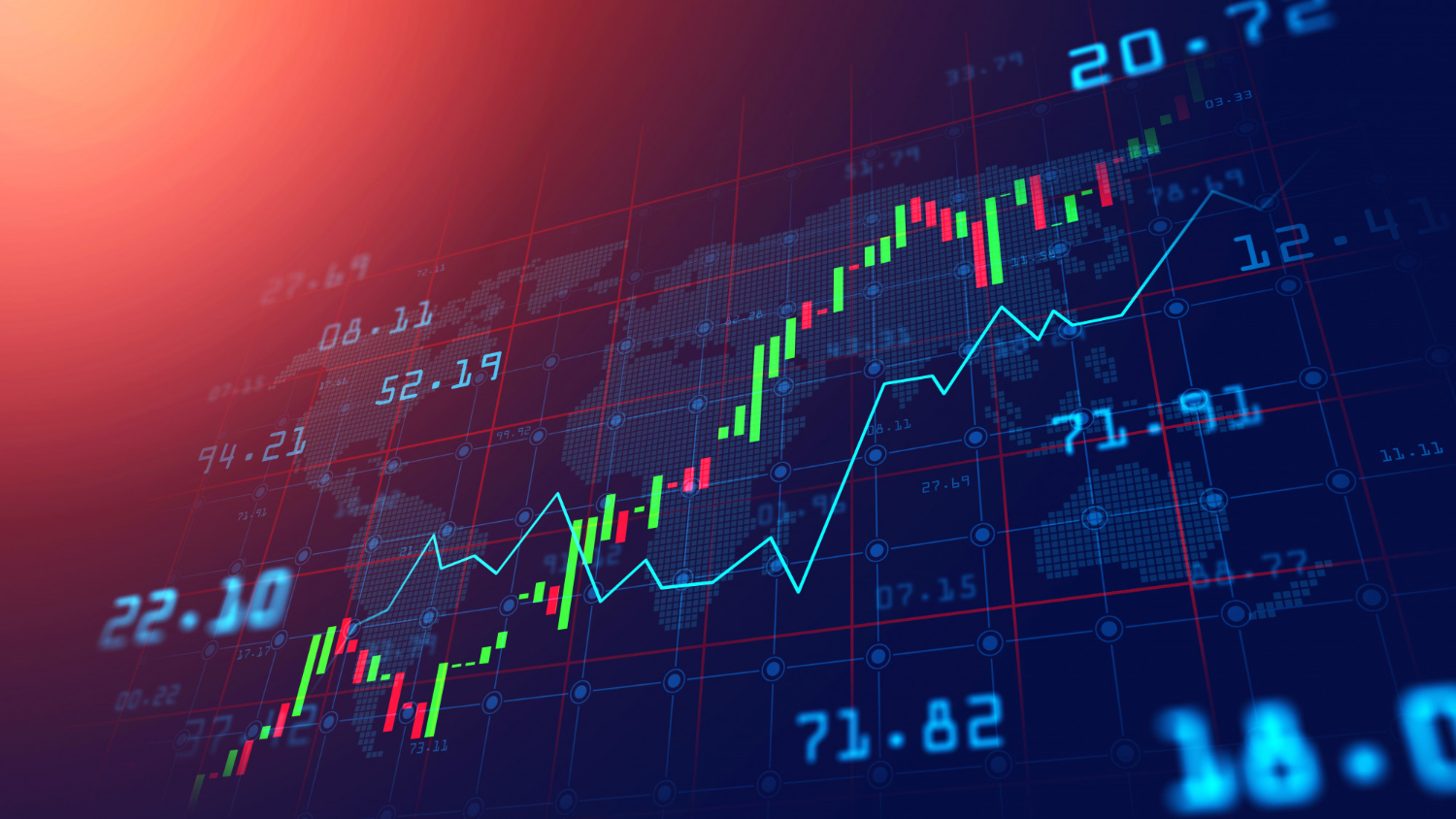 stock market forex trading graph graphic concept